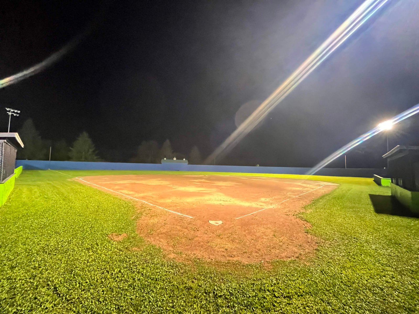 Sandlot City grass baseball fields under the lights in Richfield Springs